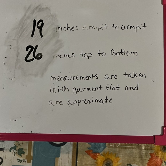 Ampersand Ave Doublehood Sweatshirt with Floral Elbow Patch Size Large - Picture 7 of 7